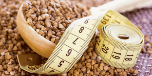 buckwheat diet has as few calories as possible