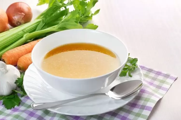 chicken broth for drinking water