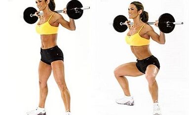 barbell squat for weight loss